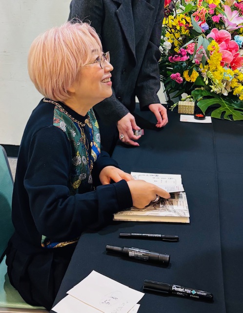 サイン会での朝倉先生